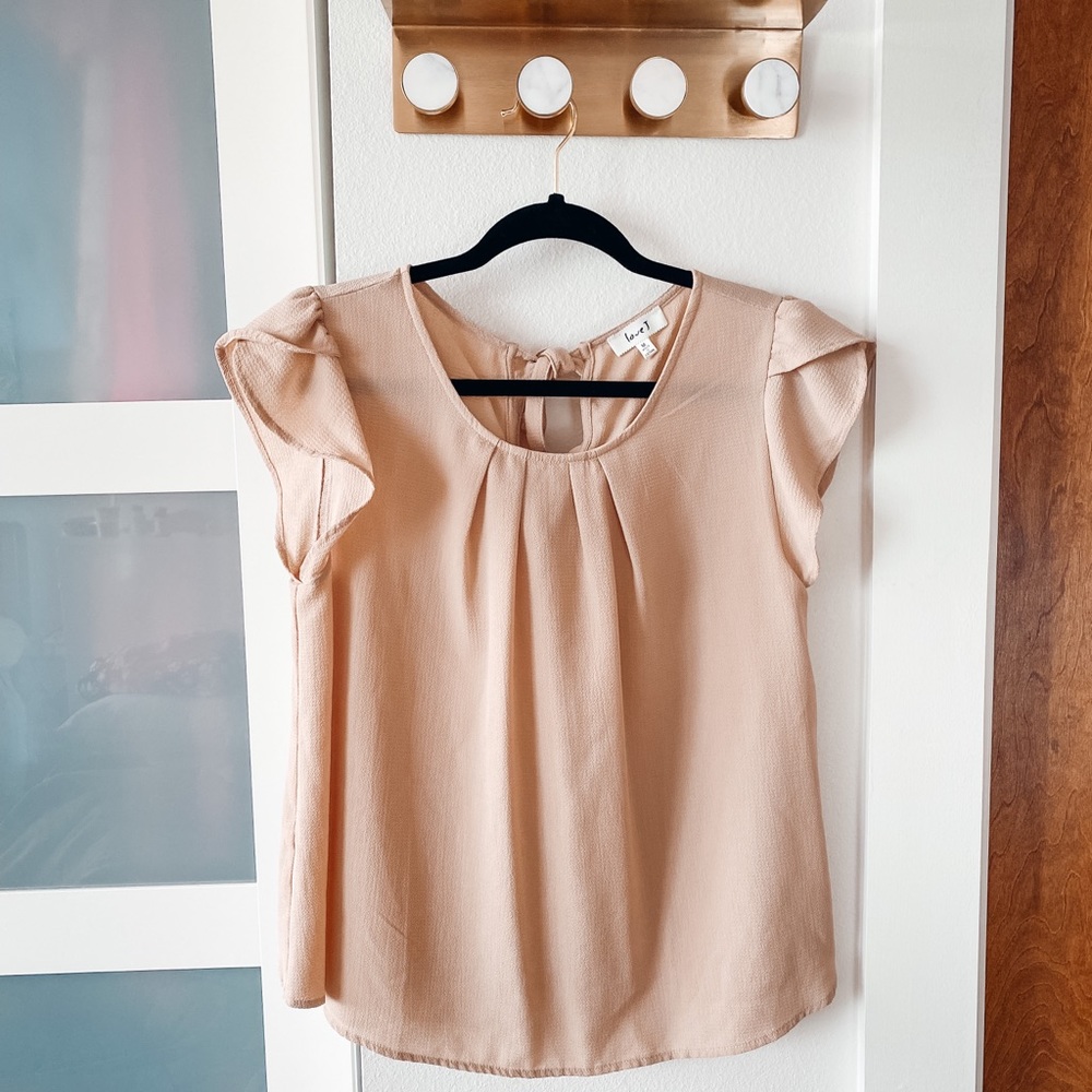 🔴Beige LoveJ Blouse